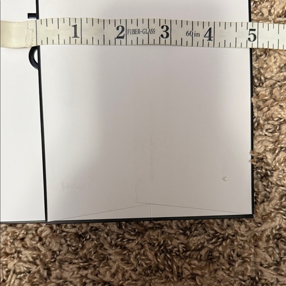 Chanel Classic White Storage Bag with Black Accents - Picture 5 of 7